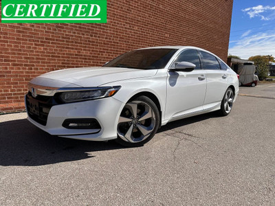  2018 Honda Accord Touring, Navigation, Leather, Sunroof, Certif