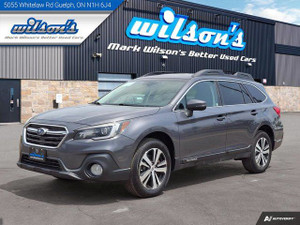 2019 Subaru Outback Limited w/Eyesight | Leather | Sunroof | Nav | Adaptive Cruise | Heated Wheel + Seats | and more!
