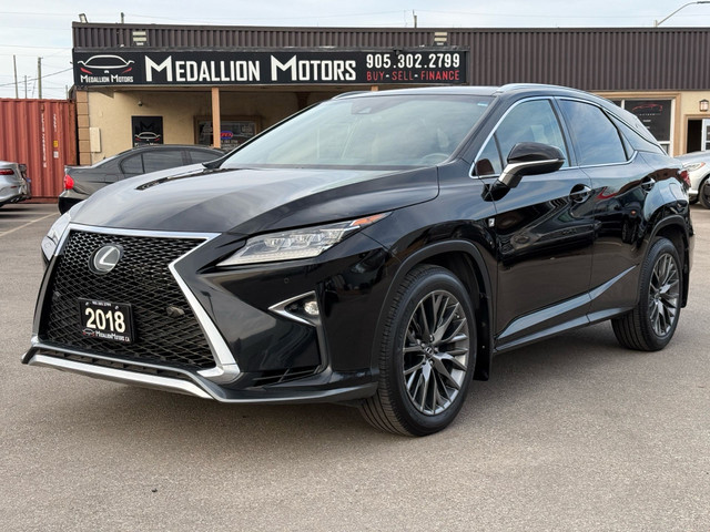 2018 LEXUS RX RX 350 F-Sport |ACCIDENT FREE|RED INTIRIOR|CERTIFI in Cars & Trucks in Oakville / Halton Region