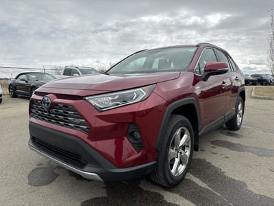 2021 Toyota RAV4 Hybrid Limited AWD | 3M | HEATED LEATHER | SAFE