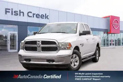 Acquired from the private market, with absolutely no accidents! This 2022 RAM 1500 Classic SLT Crew...