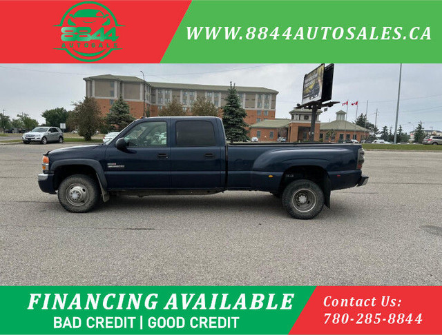2005 GMC Sierra 3500 SLT 6.6L DURAMAX DIESEL, ALLISON TRANS, 4X4 in Cars & Trucks in Calgary - Image 2