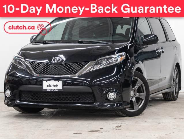 2017 Toyota Sienna SE w/ Rearview Cam, Tri Zone A/C, Bluetooth in Cars & Trucks in Ottawa