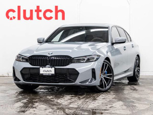 2023 BMW 3 Series 330i xDrive AWD w/ Apple CarPlay & Android Auto, Power Moonroof, Nav