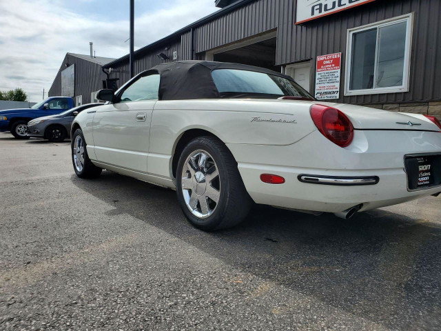  2002 Ford Thunderbird 2dr Conv-MATCHING HARD TOP-CHROME WHEELS- in Cars & Trucks in Leamington - Image 3