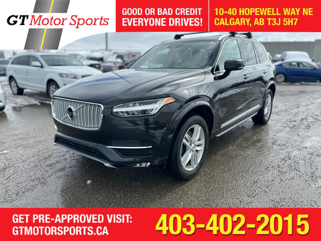 2016 Volvo XC90 T6 FIRST EDITION | AWD | LEATHER | $0 DOWN in Cars & Trucks in Calgary