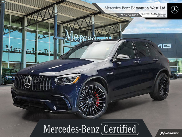 2021 Mercedes-Benz GLC 63 S AMG 4MATIC+ SUV - 503HP Handcrafted  in Cars & Trucks in Edmonton