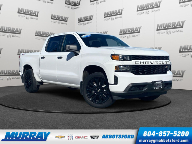 2020 Chevrolet Silverado 1500 Custom Crew Cab Long Box 4WD | Cus in Cars & Trucks in Abbotsford