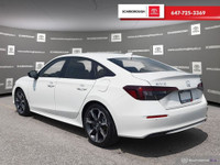 Check out this 2025 Honda Civic Sedan Hybrid Sport Touring eCVT with 10,968 KMS, finished in a sleek... (image 3)