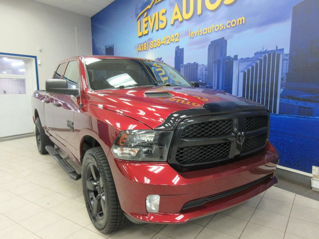 RAM 1500 CLASSIC 2019 EXPRESS V6 3.6L 4X4 QUAD-CAB BOITE 6'4" NI in Cars & Trucks in Lévis - Image 3