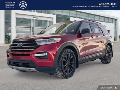 AMVIC-licensed business 2020 Ford Explorer XLT 4WD - Loaded! Leather! Nav! Blackout Pkg! // ACCIDENT...