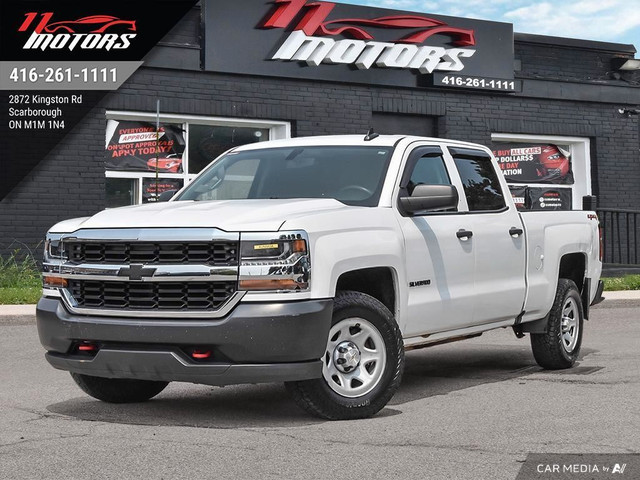 2017 Chevrolet Silverado 1500 4X4 Crew Cab 143.5" Work Truck | L dans Autos et camions  à Ville de Toronto