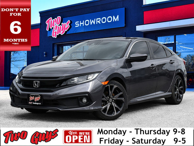 2020 Honda Civic Sedan Sport CVT Sunroof Back Up Camera Htd Fron in Cars & Trucks in St. Catharines