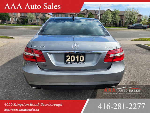 2010 Mercedes-Benz E-Class E-3504dr Sdn 3.5L 4MATIC|Navigation|P in Cars & Trucks in City of Toronto - Image 4