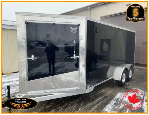 2025 7 x 25 Snowmobile trailer, tandem 3500,drive on-drive off  in Cargo & Utility Trailers in Mississauga / Peel Region - Image 2