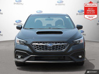 New Price! Odometer is 6529 kilometers below market average! Black 2023 Subaru WRX Sport Sport | Low... (image 7)