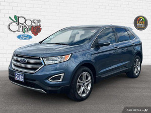 2018 Ford Edge Titanium | Heated Seats & Wheel | Moonroof | Navigation | Reverse Sensors |