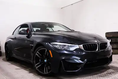 2018 BMW M4* CABRIOLET* TRANSMISSION AUTOMATIQUE* ROUES DE 19 POUCES* DEMARRAGE SANS CLE* SIEGES EN...