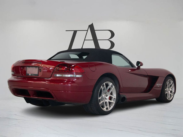 2008 Dodge Viper SRT10 | CONVERTIBLE | MANUAL | SOFT TOP in Cars & Trucks in Mississauga / Peel Region - Image 4