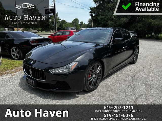 2015 Maserati Ghibli S Q4 | LOW MILEAGE | LOADED | SQ4 in Cars & Trucks in London