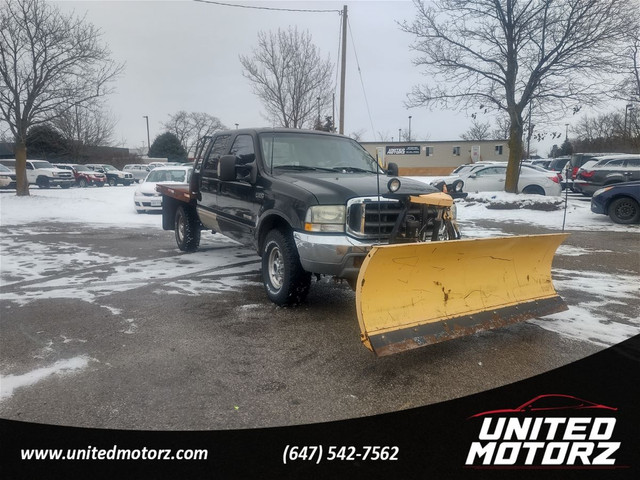 2003 Ford F-350 SD *PLOW TRUCK**FLATBED CAB* in Cars & Trucks in Cambridge - Image 3