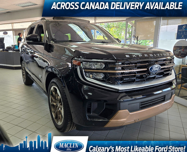 2025 Ford Expedition KING RANCH | FORD CO-PILOT 360 | CHARGING P in Cars & Trucks in Calgary