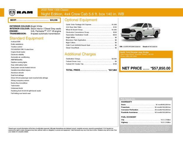  2022 Ram 1500 Classic Tradesman