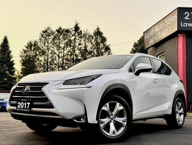 2017 Lexus NX 300h Executive AWD Hybrid|HUD|BLIND SPOT|RADAR CRU in Cars & Trucks in City of Toronto