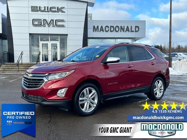 2020 Chevrolet Equinox Premier - Certified - Leather Seats - $19 in Cars & Trucks in Moncton