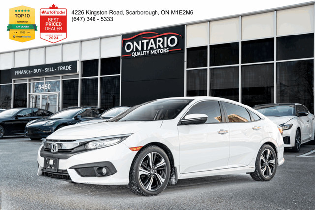 2017 Honda Civic TOURING | CAM | LEATHER INT | SUNROOF | KEYLESS in Cars & Trucks in City of Toronto