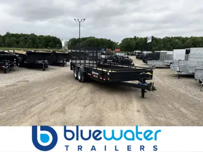 Canada Trailers Tandem Axle Utility Trailers 15,120lbs GVWR is $7,435.00 ! Ord: 81060 - Ser: 2CPUSG2...