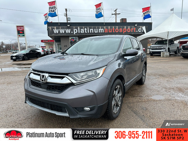 2017 Honda CR-V EX-L - Sunroof - Leather Seats in Cars & Trucks in Saskatoon