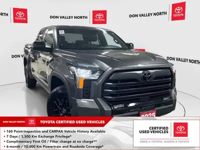 All Services Completed, One Owner verified, Accident Free, Don Valley North Toyota Original, Bought...