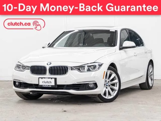 2017 BMW 3 Series 330i xDrive AWD w/ Bluetooth, Backup Cam, Crui