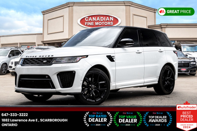 2018 Land Rover Range Rover Sport V8 SVR SUPERCHARGED | 575 HP | in Cars & Trucks in City of Toronto