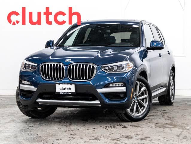 2018 BMW X3 xdrive30i AWD w/Apple CarPlay, Heated Front Seats, B in Cars & Trucks in City of Toronto