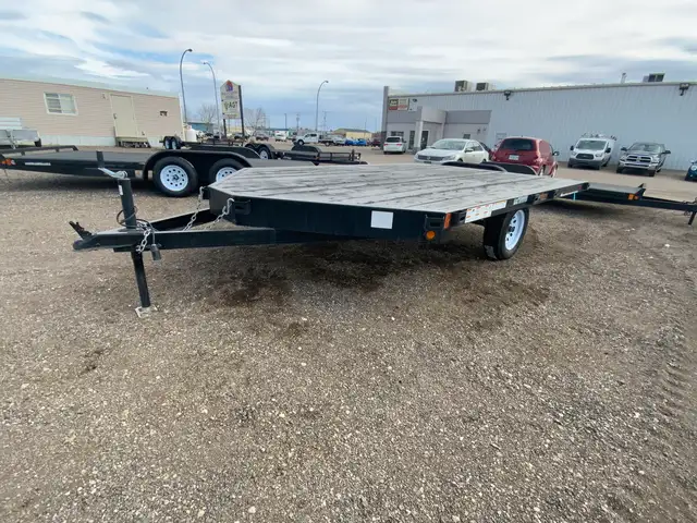 2024 Rainbow Express 10" w/ 2ft angle Drive on /Off Sled Trailer in Cargo & Utility Trailers in Regina - Image 3