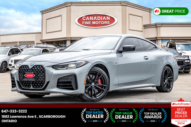 2023 BMW 4 Series M440i XDRIVE COUPE | M SPORT | ONE OWNER | BUR in Cars & Trucks in City of Toronto