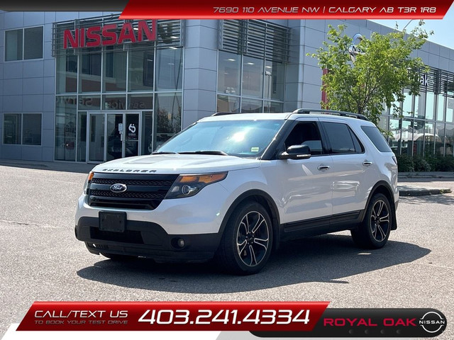 2014 Ford Explorer SPORT 4X4 - SUNROOF / LEATHER / NAVIGATION in Cars & Trucks in Calgary