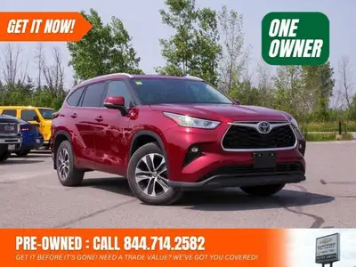 The 2022 Toyota Highlander XLE offers a refined and versatile three-row SUV option---ideal for Canad...