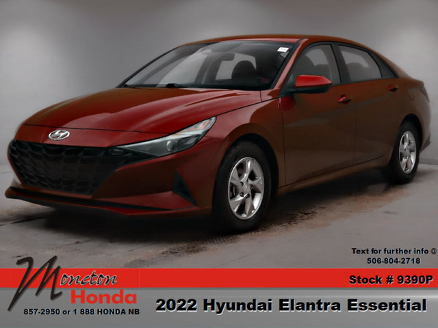  2022 Hyundai Elantra Essential in Cars & Trucks in Moncton