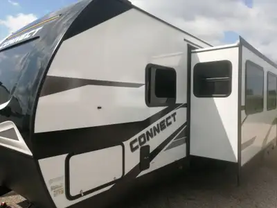 Your needs will be met and your desires will be fulfilled with this Connect travel trailer! Probably...