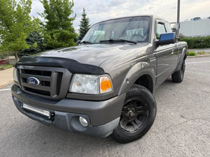 2010 Ford Ranger 2010 FORD RANGER , MANUEL , COULEUR GRIS   , PEINTURE ORIGINAL , JAMAIS ACCIDENTÉ