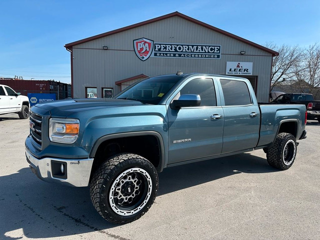  2014 GMC Sierra 1500 SLT LIFT/WHEEL/TIRE PKG! in Cars & Trucks in Belleville - Image 3