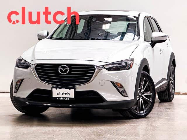 2016 Mazda CX-3 GT AWD w/ Apple CarPlay, Heated Front Seats, Rea in Cars & Trucks in City of Toronto