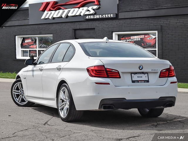 2011 BMW 5 Series 4dr Sdn 550i RWD | M SPORT | MANUAL TRANSMISSI in Cars & Trucks in City of Toronto - Image 4
