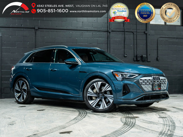 2024 Audi Q8 e-tron Quattro/PANO/NAV/22IN RIMS/HUD/360CAM/CLEAN  in Cars & Trucks in Mississauga / Peel Region