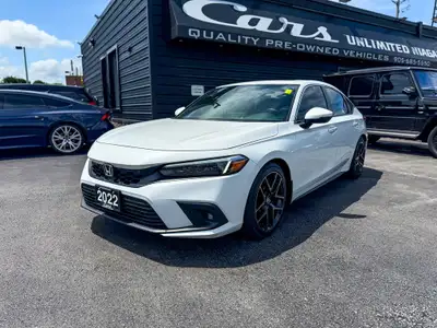 NEW!!! ENJOY EVERY DRIVE WITH THIS LOCALLY OWNED ACCIDENT FREE HONDA CIVIC SPORT TOURING THE TOP-TIE...