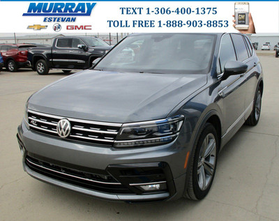 2018 Volkswagen Tiguan Highline AWD/HEATED LEATHER/SUNROOF/1 OWN