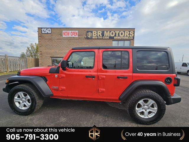 2019 Jeep Wrangler No Accidents Reported | Unlimited Sport in Cars & Trucks in Mississauga / Peel Region - Image 3